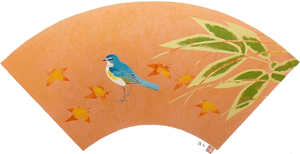 Red-flanked Bluetail, by Atsushi UEMURA