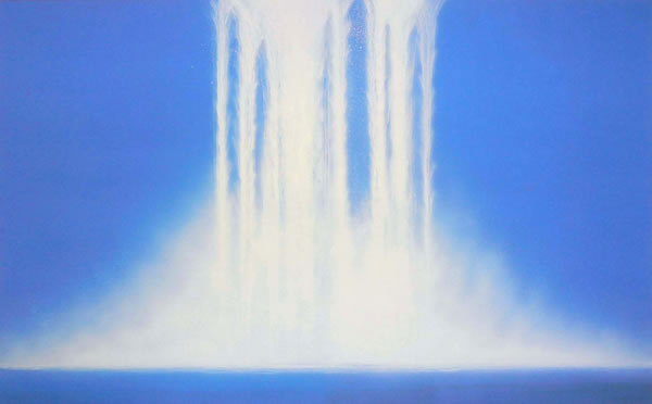 'Waterfall 7' digital print by Hiroshi SENJU