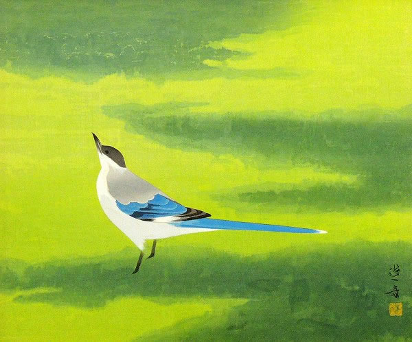 Japanese Bird paintings and prints by Hoshun YAMAGUCHI