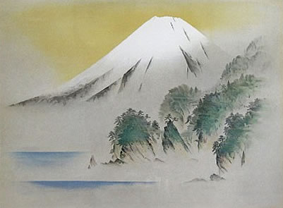 Japanese Fuji paintings and prints by Katashi OYAMA