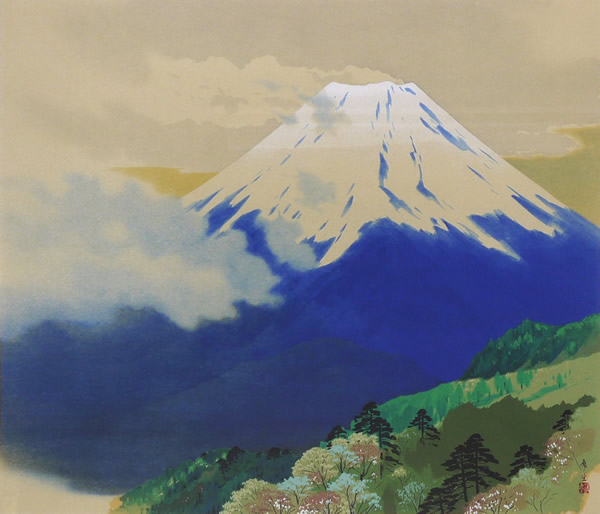 Japanese Fuji paintings and prints by Kibo KODAMA