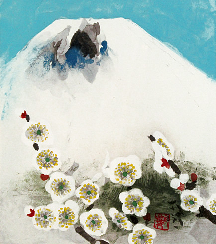 Japanese Spring paintings and prints by Nanpu KATAYAMA