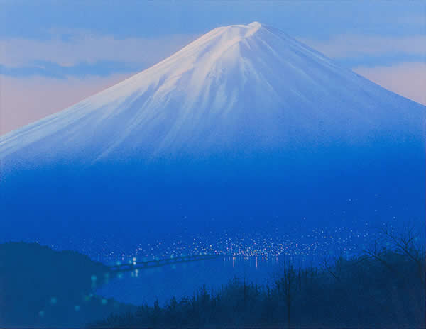 Japanese Night paintings and prints by Nori SHIMIZU