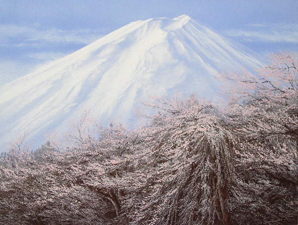 Japanese Spring paintings and prints by Nori SHIMIZU
