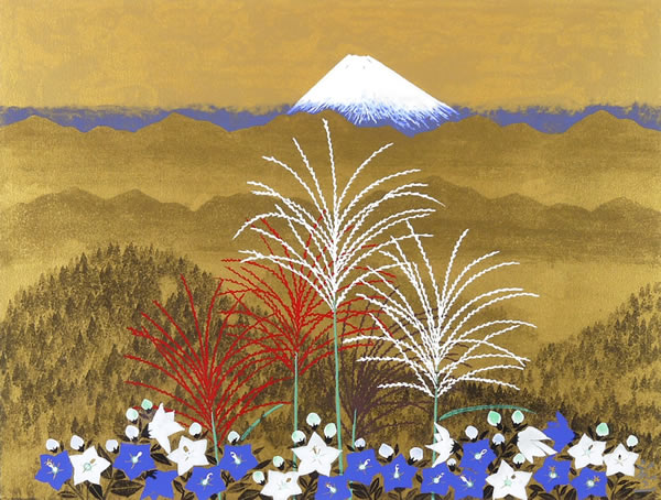 Japanese Mountain paintings and prints by Reiji HIRAMATSU