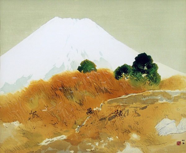 Japanese Fuji paintings and prints by Seiho TAKEUCHI