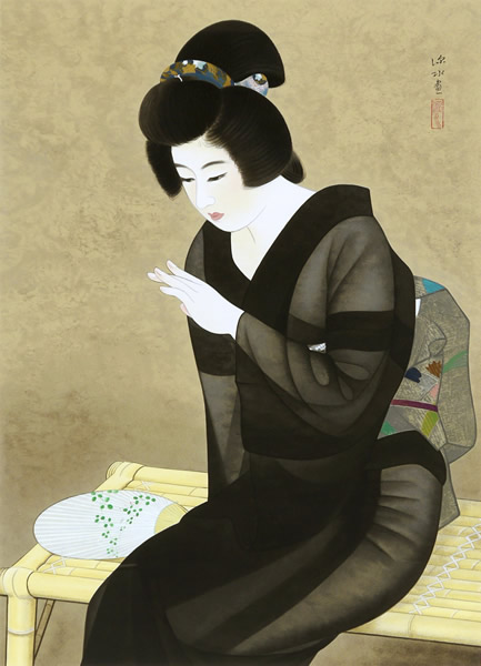Japanese Kimono paintings and prints by Shinsui ITO
