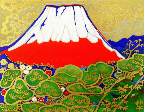 Japanese Winter paintings and prints by Tamako KATAOKA