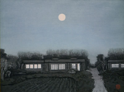 Japanese Night paintings and prints by Tatsuo TAKAYAMA