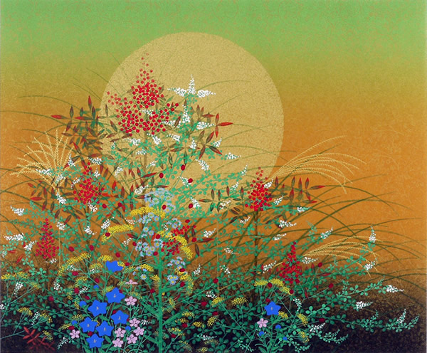 Japanese Autumn paintings and prints by Tatsuya ISHIODORI
