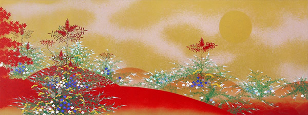 Japanese Autumn paintings and prints by Tatsuya ISHIODORI