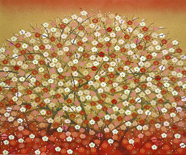 Japanese Spring paintings and prints by Tatsuya ISHIODORI