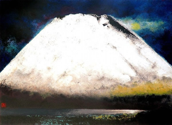Japanese Fuji paintings and prints by Toichi KATO