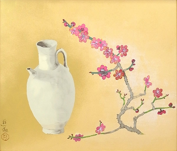 Japanese Still Life paintings and prints by Yuki OGURA